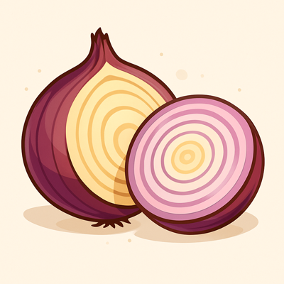 Onion layers showing core protected by outer layers